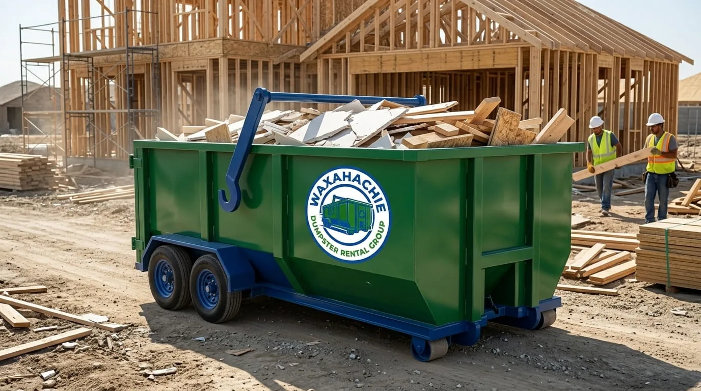 Construction Dumpster Rental in Waxahachie TX