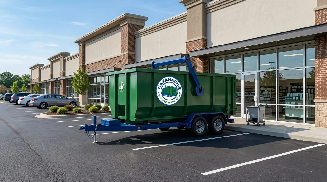 Dumpster rental in Waxahachie TX Roll-off dumpster rental serving Waxahachie, TX