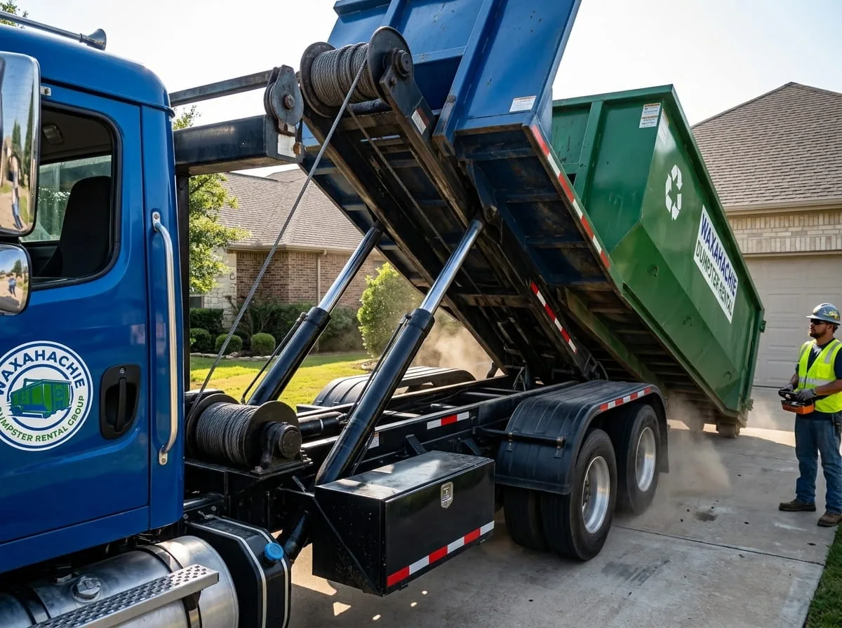 Residential Dumpster Rental in Waxahachie TX